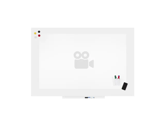 Whiteboard Rocada Skinmatt 100x150cm wit