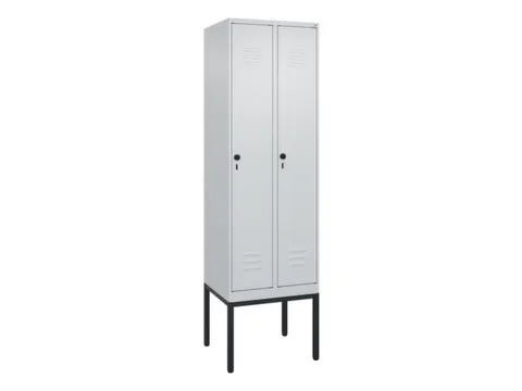 locker voor scheiding van kleding,HxBxD 2120x600x500mm,2vak