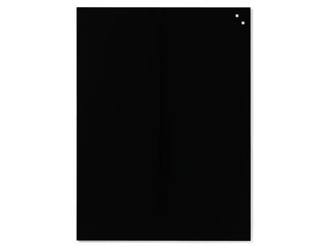 Glasmagneetbord Naga 60x80cm zwart