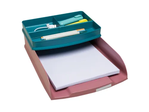 Brievenbak A4 Combo Styli Skandi Oudroze