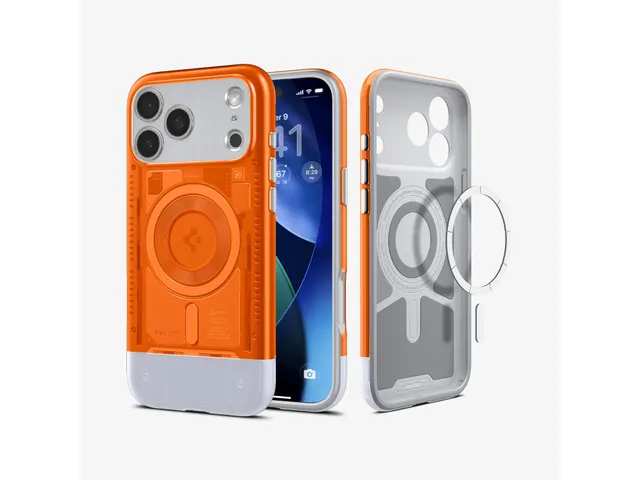 Classic C1 MagFit Apple iPhone 17 Pro Hoesje MagSafe Oranje
