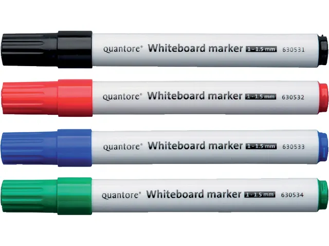 Whiteboardstift Quantore rond 1-1.5mm rood