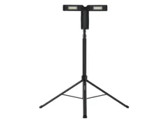 Floodlight m. statief,80 LED,1250-2500lumen,statief,straalhoek 180 °