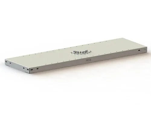 legbord,v. dossierstelling,BxD 750x600mm,vakl. 80kg,staal,RAL7035