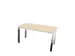 vergadertafel,HxBxD 740x1400x700mm,rechthoekig,NE-esdoorn