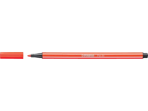 Viltstift STABILO Pen 68/40 medium lichtrood