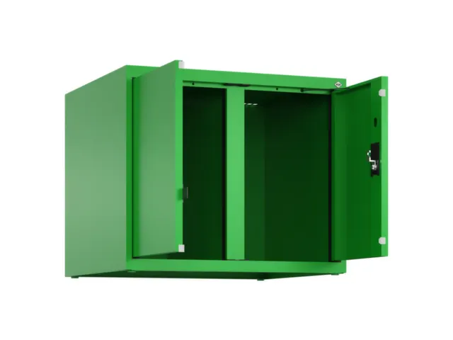 opzetkast,v. locker voor scheiding van kleding,2vak.,vak B 300mm