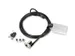Câble sécurité Kensington Universel 3-en-1 ordinateur portable Clé
