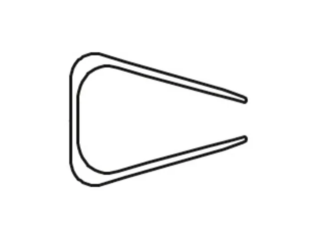 25 Serodo bindruggen 12mm zwart