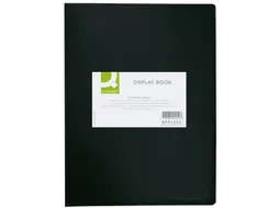 Showalbum A4 PP 20 Tassen Zwart