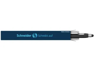 Balpen Schneider Epsilon Touch Blauwschrijvend, Huls Zwart/roze - 4