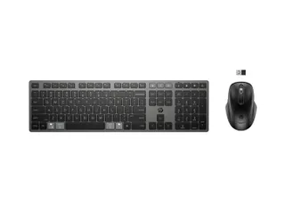 Toetsenbord QWERTY + muis HP 725 oplaadbaar draadloos - 1