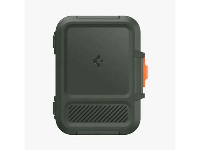 Spigen iPhone Lock Fit MagFit Wallet MagSafe Military Green