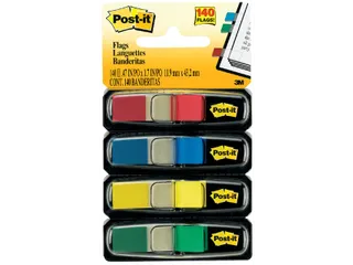 Indextabs 3M Post-it 6834 11,9x43,1mm assorti - 1