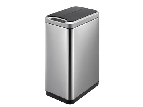 Stijlvolle Afvalbak Phantom Sensor Bin 30 Liter Mat Rvs Zwart