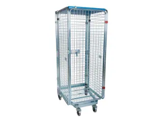 veiligheidsrolcontainer,draagverm. 500kg,HxLxB 1890x880x725mm - 1