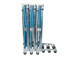 veiligheidsrolcontainer,draagverm. 500kg,HxLxB 1890x820x725mm - 4