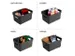 Sigma Home opbergbox 2,5L zwart - 17,7x12,8x9,3cm