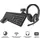 Qoby 4in1 Home Office set Azerty toetsenbord met muis en Webcam