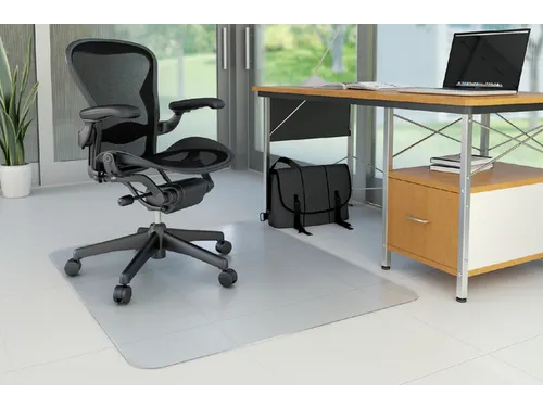 Stoelmat Rillstab 97100 90x120cm voor harde vloer