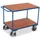 Tafelwagen 500kg 1000x600mm 2 Etages Houten Plaat