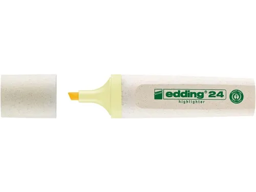 Markeerstift edding 24 EcoLine pastel geel