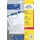 Etiket Avery L7651-25 38.1x21.2mm Laserprinter Wit 1625 stuks