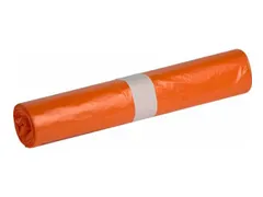 Afvalzak 58x100cm Oranje T23 80 Liter doos 20x25 Stuks