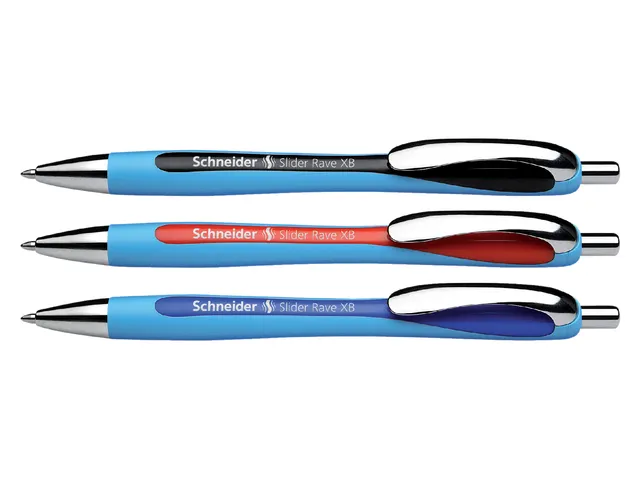 Balpen Schneider Slider Rave XB Blauw