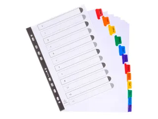 Intercal. Perso.Krea tabs carte bl A4 12P - 6