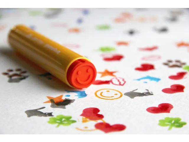 Stempelstift Bruynzeel Kids Super Stamp assorti 10 stuks