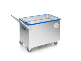 aluminium bakwagen,draagverm. 130kg,laadvl. LxB 1070x740mm,480l - 1