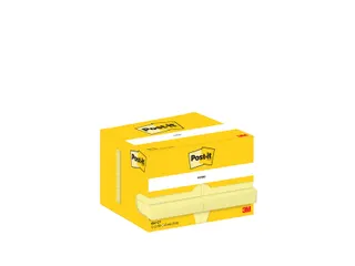 Memoblok Post-it 656 51x76mm canary yellow 12 stuks - 4