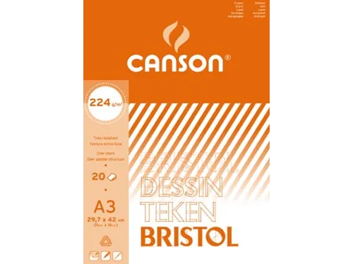 Canson Tekenblok Bristol A3