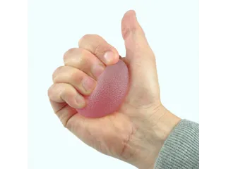 Handtrainer gelbal Able2 Extra Soft roze - 4