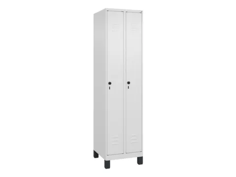 locker,HxBxD 1950x500x500mm,2vak,vak B 250mm,draaigrendel,voeten