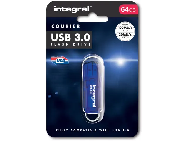 Integral Courier Usb-Stick 3.0, 64gb