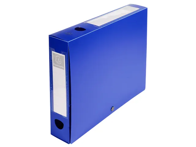 Klasseerdoos PP opaa k rug 60mm do-blauw