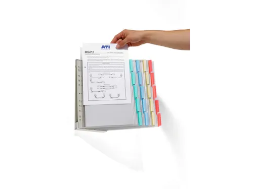 Durable 5692 Zichtpanelensysteem Wand FUNCTION WALL 20 tassen Assorti