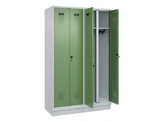 locker voor scheiding van kleding,HxBxD 1950x1200x500mm,4vak - 1