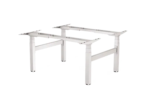 Cambio Zit-Sta bureau duo bench frame Zilver