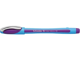 Schneider Balpen Slider Memo XB 1,4mm Paars - 2