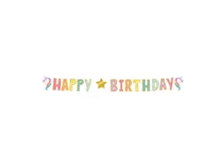 Letterslinger Happy Birthday Unicorn 2,5 meter