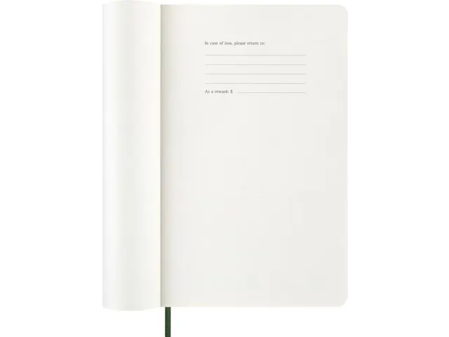 Agenda 2027 Moleskine 12M Weekly 7dag/1pagina large sc myrtle green