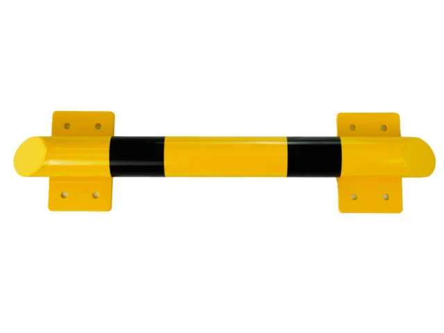 anti-ramsysteem,v. binnen/buiten,HxBxD 82x800x195mm,staal,geel/zwart