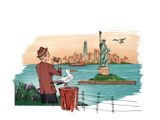 Tekenstift Faber-Castell Pitt Artist Pen Brush set 12 stuks New York - 6