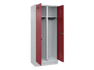 locker voor scheiding van kleding,HxBxD 1950x800x500mm,2vak - 1