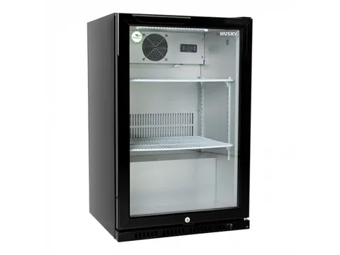 Husky Display Koelkast 1-deurs Zwart