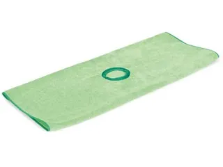 Original microvezeldweil met gat groen 70x53cm - 1