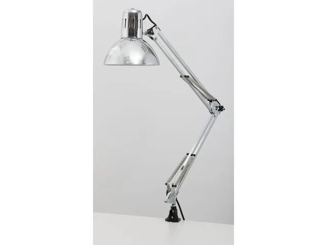 bureaulamp Archifluoch zilver 7 W